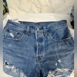 Levi's 501 Jean Shorts size 27